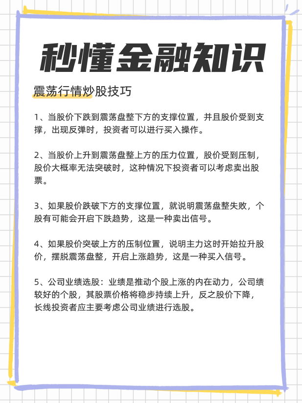 散户在震荡行情中，应该如何实现稳定盈利？